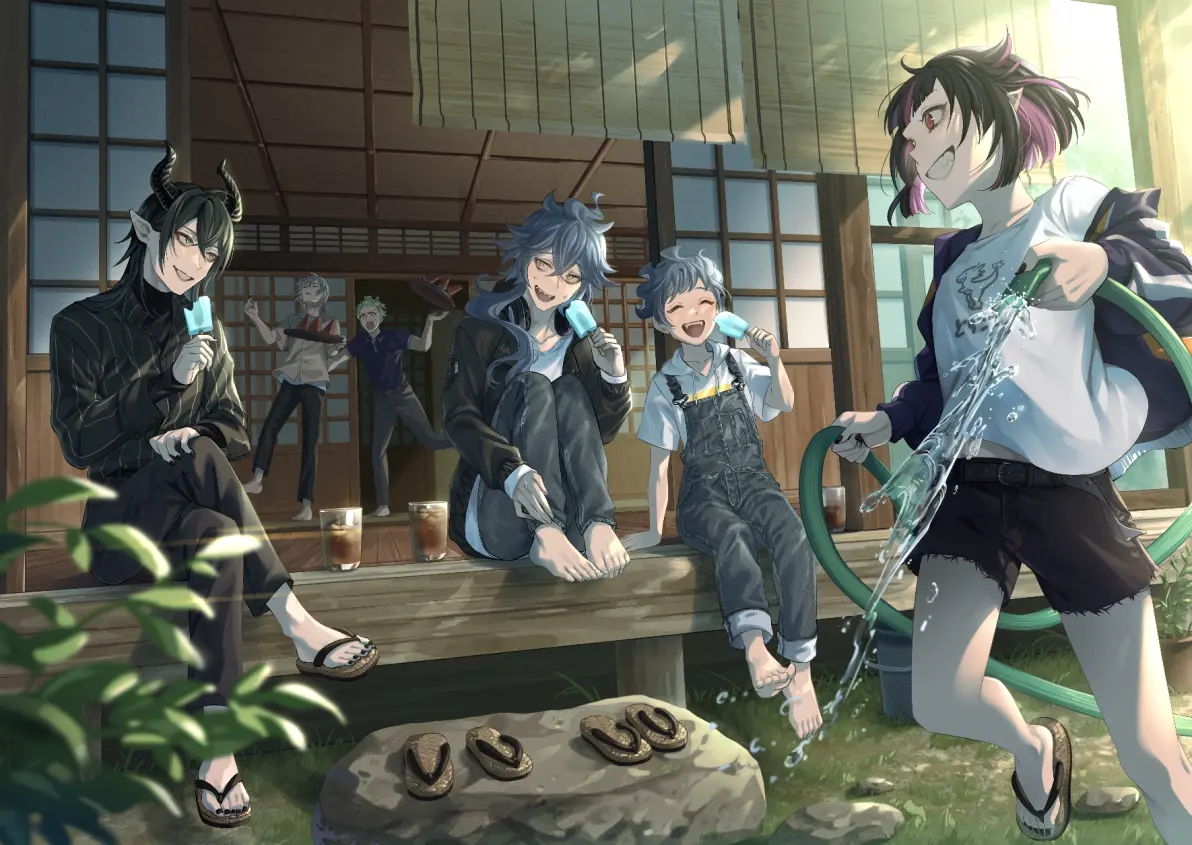 图片[3]-极具氛围的场所 – 廊台插画特辑-忙忙软件库