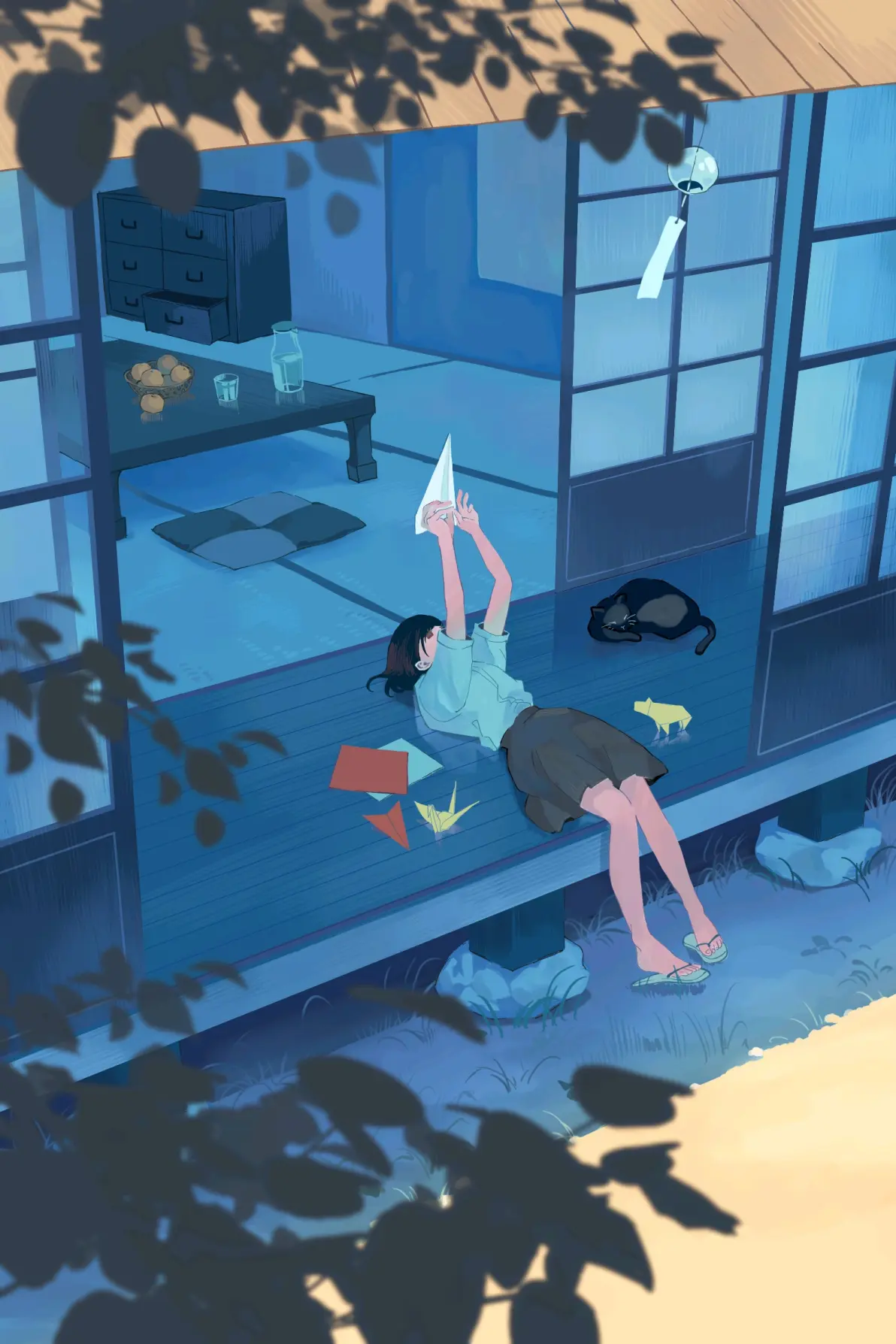 图片[5]-极具氛围的场所 – 廊台插画特辑-忙忙软件库