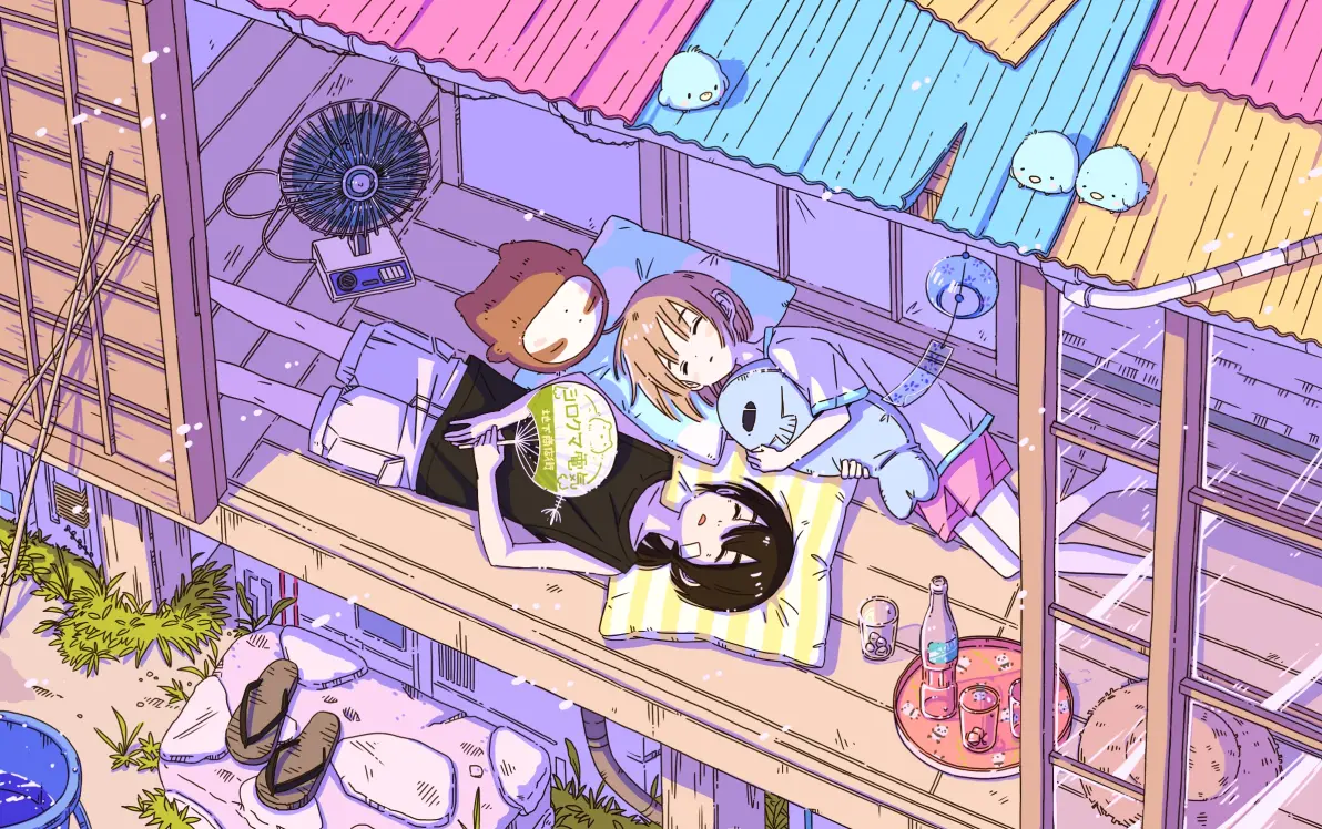 图片[7]-极具氛围的场所 – 廊台插画特辑-忙忙软件库