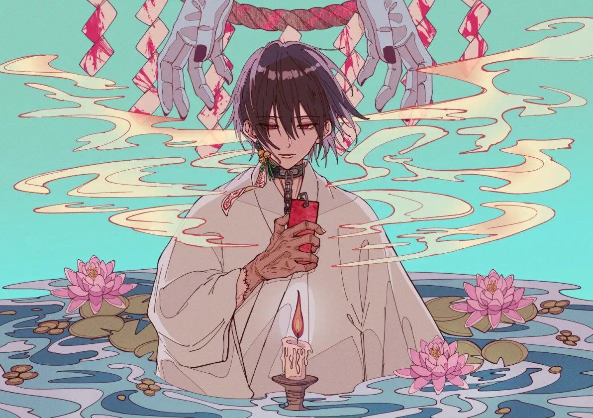 图片[3]-于水面绽放 – 睡莲及荷花插画特辑-忙忙软件库