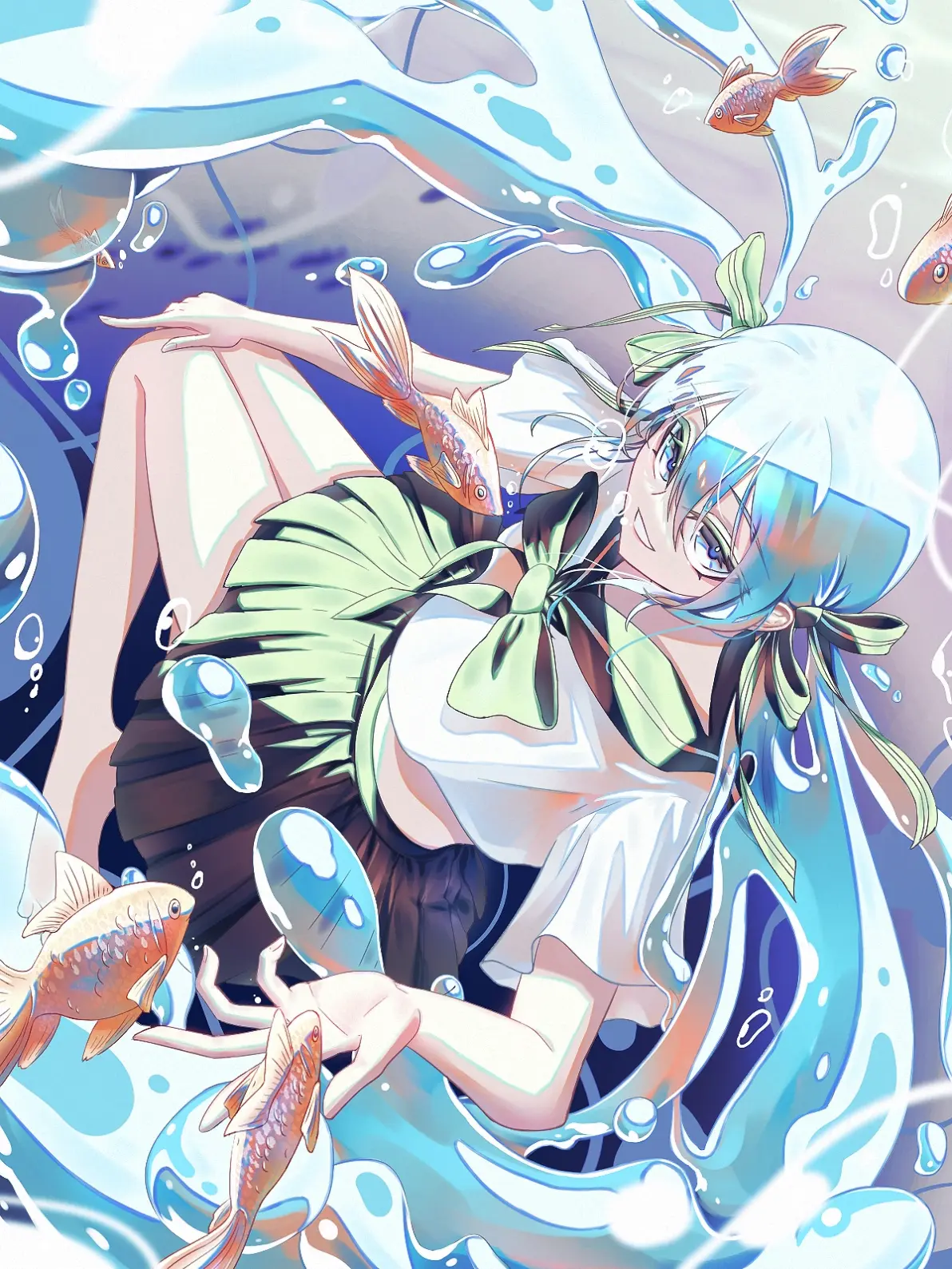 图片[4]-满溢的透明感 – 「#瓶未来」插画特辑-忙忙软件库