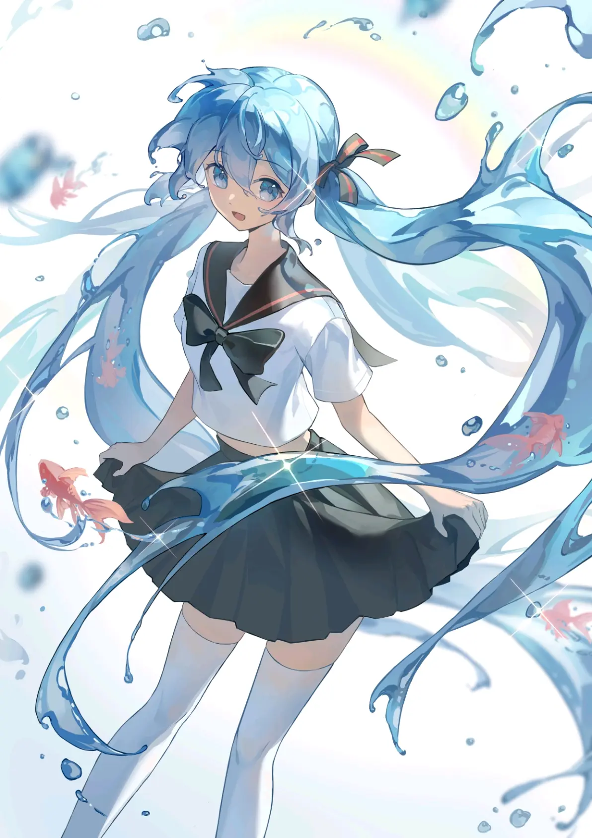 图片[6]-满溢的透明感 – 「#瓶未来」插画特辑-忙忙软件库