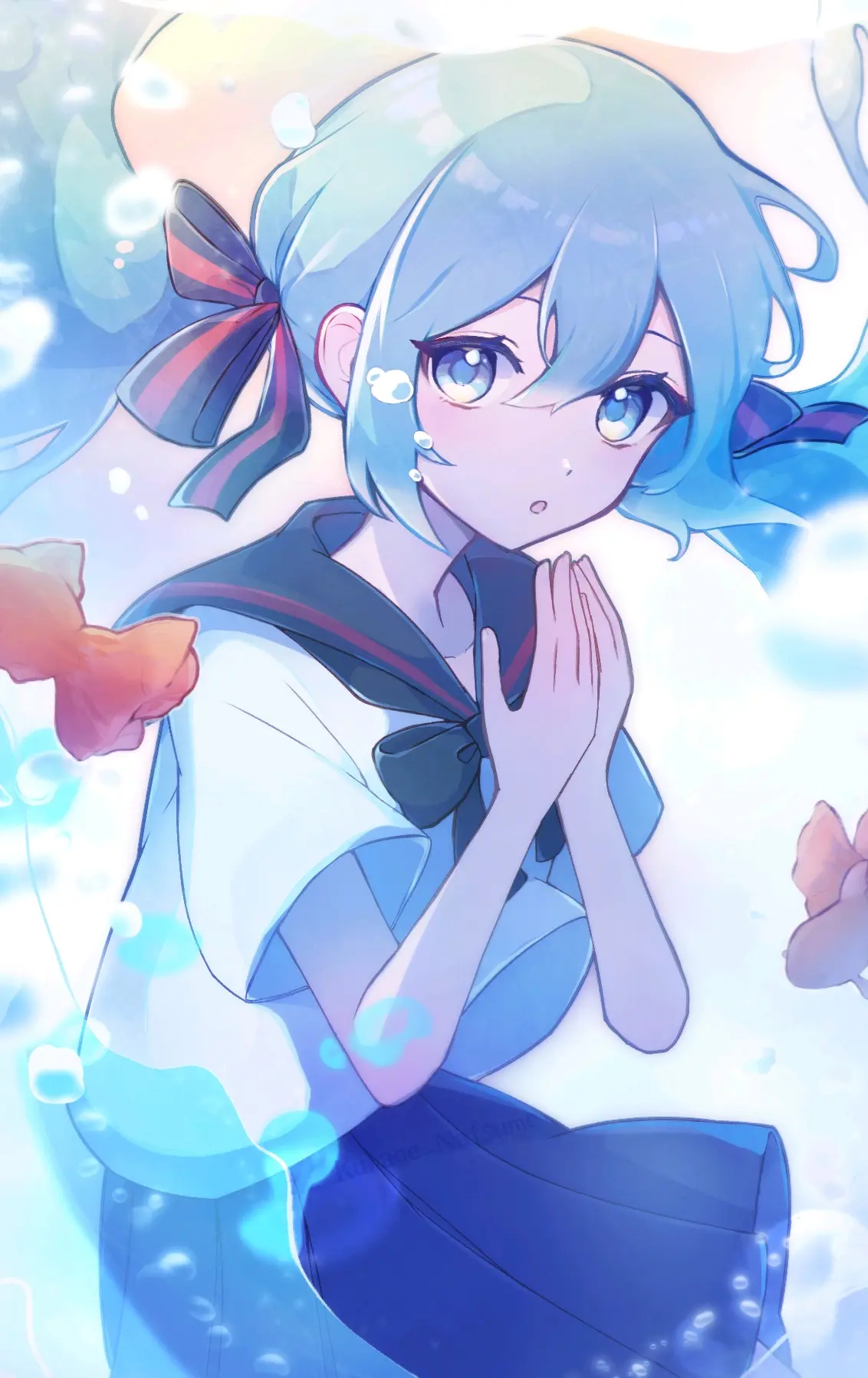 图片[12]-满溢的透明感 – 「#瓶未来」插画特辑-忙忙软件库