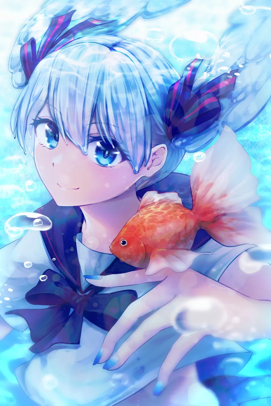 图片[14]-满溢的透明感 – 「#瓶未来」插画特辑-忙忙软件库