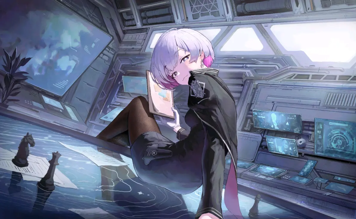 图片[11]-轻盈又俏皮 – 短发女子插画特辑-忙忙软件库