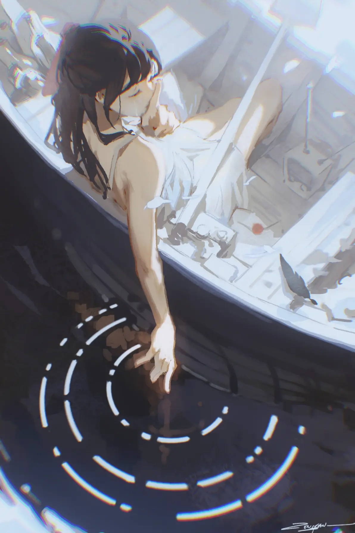 图片[15]-水波荡漾之美 – 船舶插画特辑-忙忙软件库