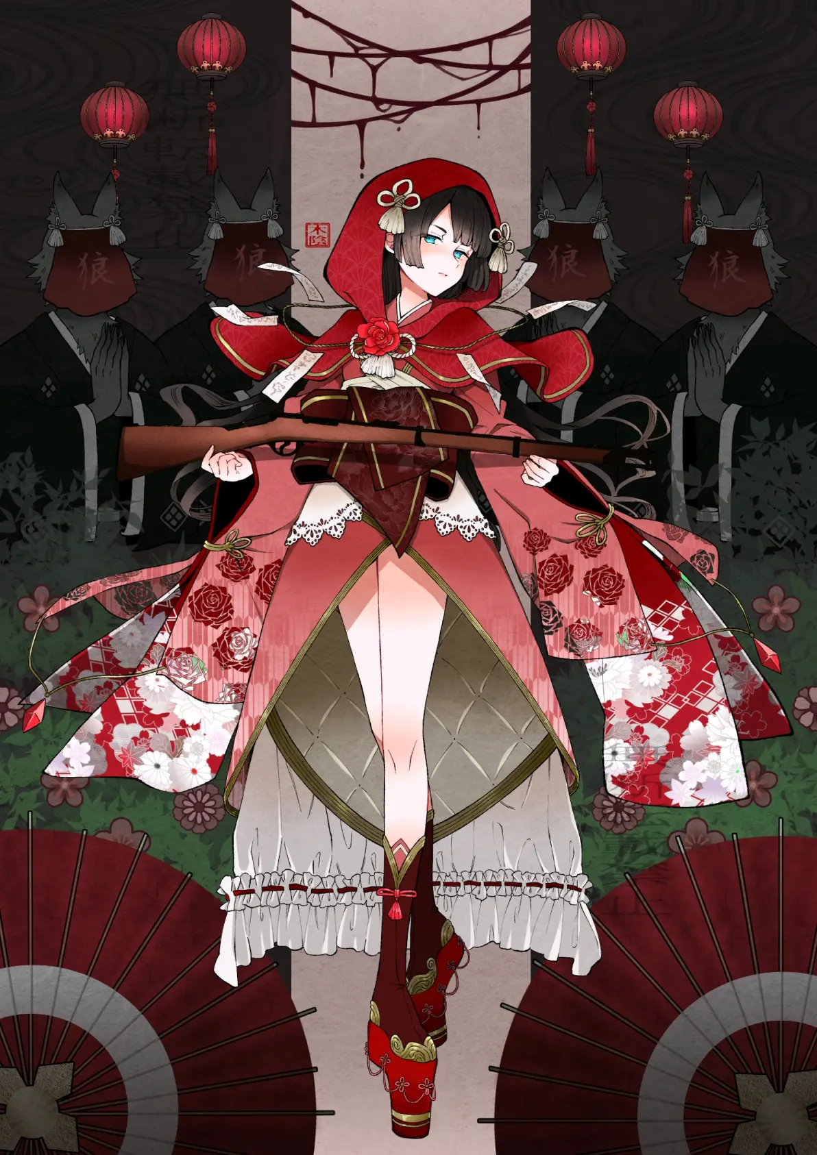 图片[5]-路上要小心 – 小红帽插画特辑-忙忙软件库