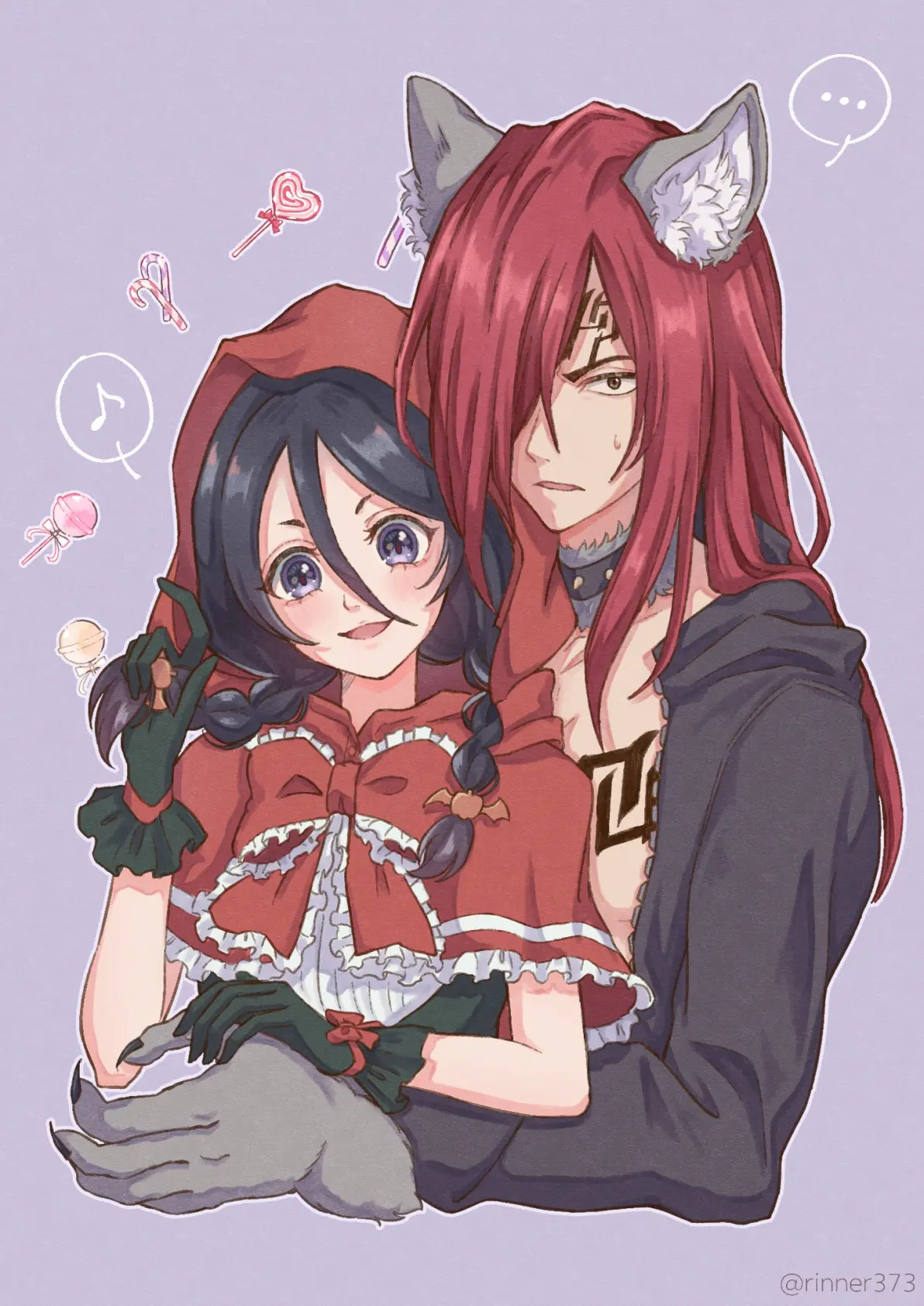 图片[6]-路上要小心 – 小红帽插画特辑-忙忙软件库