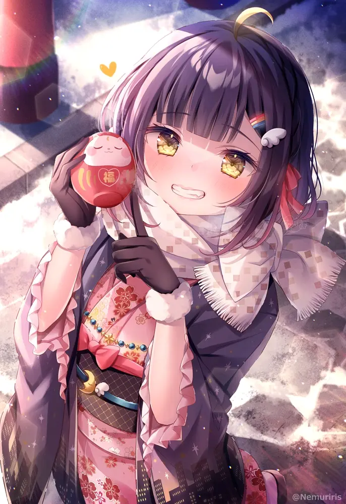 图片[13]-可爱又吸睛♡ – 虎牙插画特辑-忙忙软件库