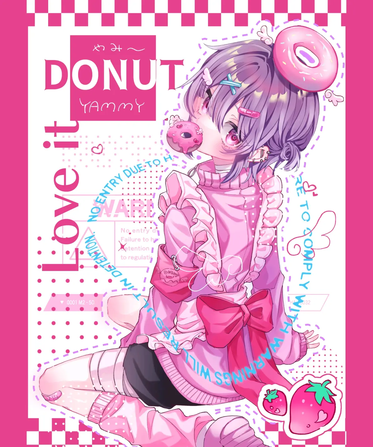 图片[12]-可爱造型♡ – 甜甜圈插画特辑-忙忙软件库