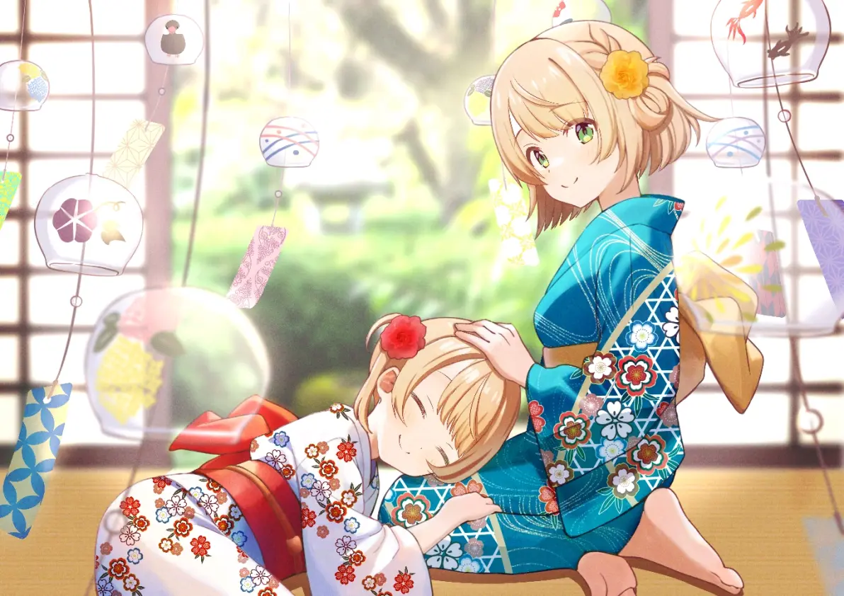 图片[4]-清凉治愈的声音 – 风铃插画特辑-忙忙软件库