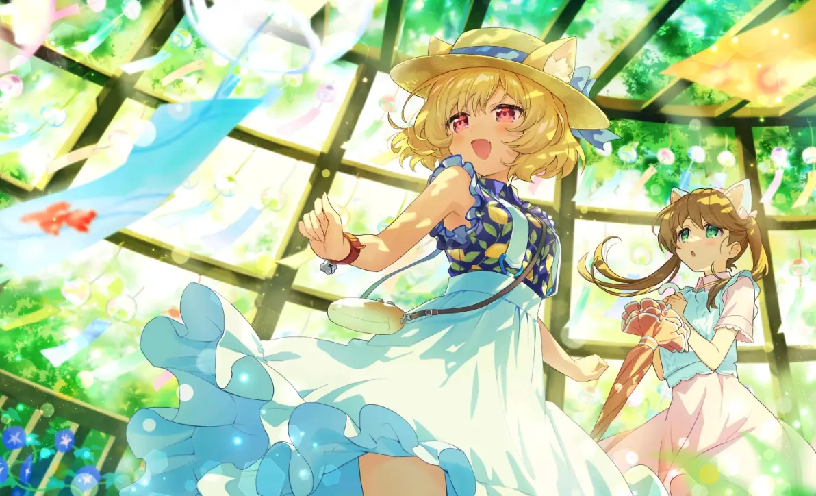 图片[3]-清凉治愈的声音 – 风铃插画特辑-忙忙软件库