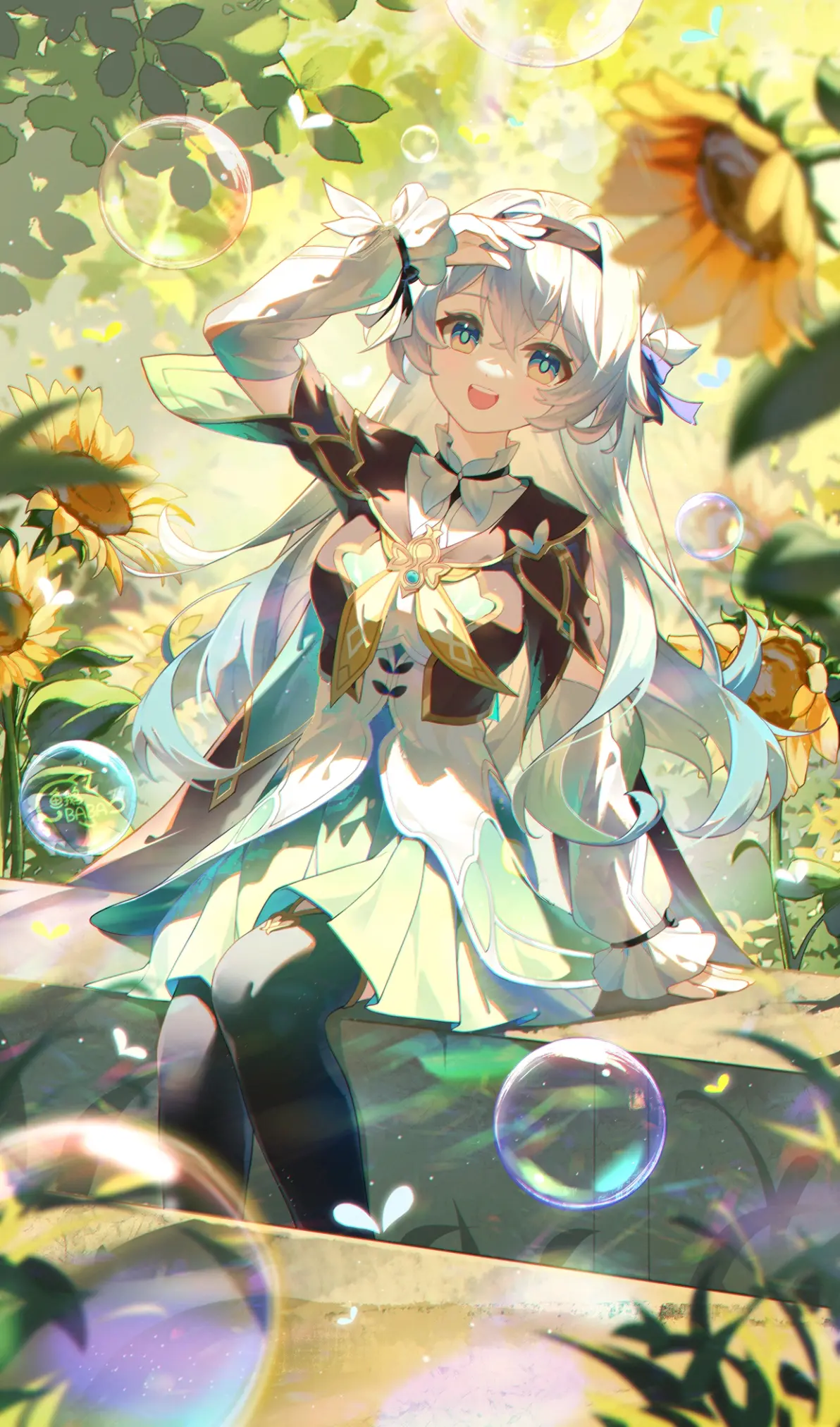 图片[12]-短暂的虹色光辉 – 肥皂泡插画特辑-忙忙软件库