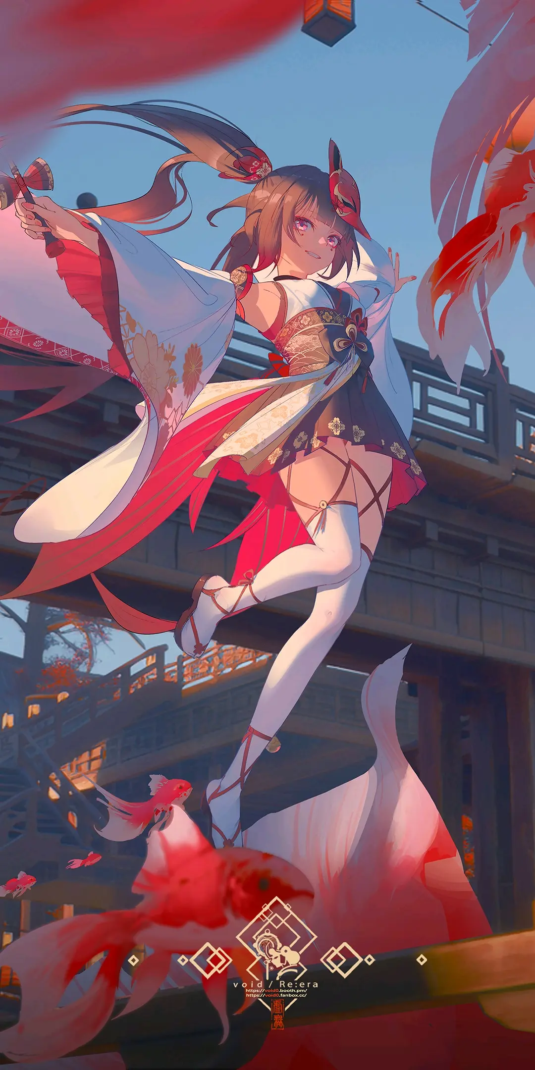 图片[11]-优雅泳姿 – 金鱼插画特辑-忙忙软件库