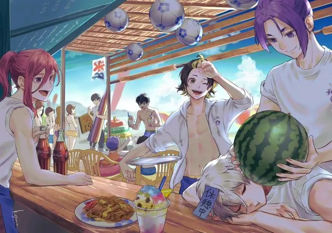 图片[8]-夏日回忆 – 西瓜插画特辑-忙忙软件库