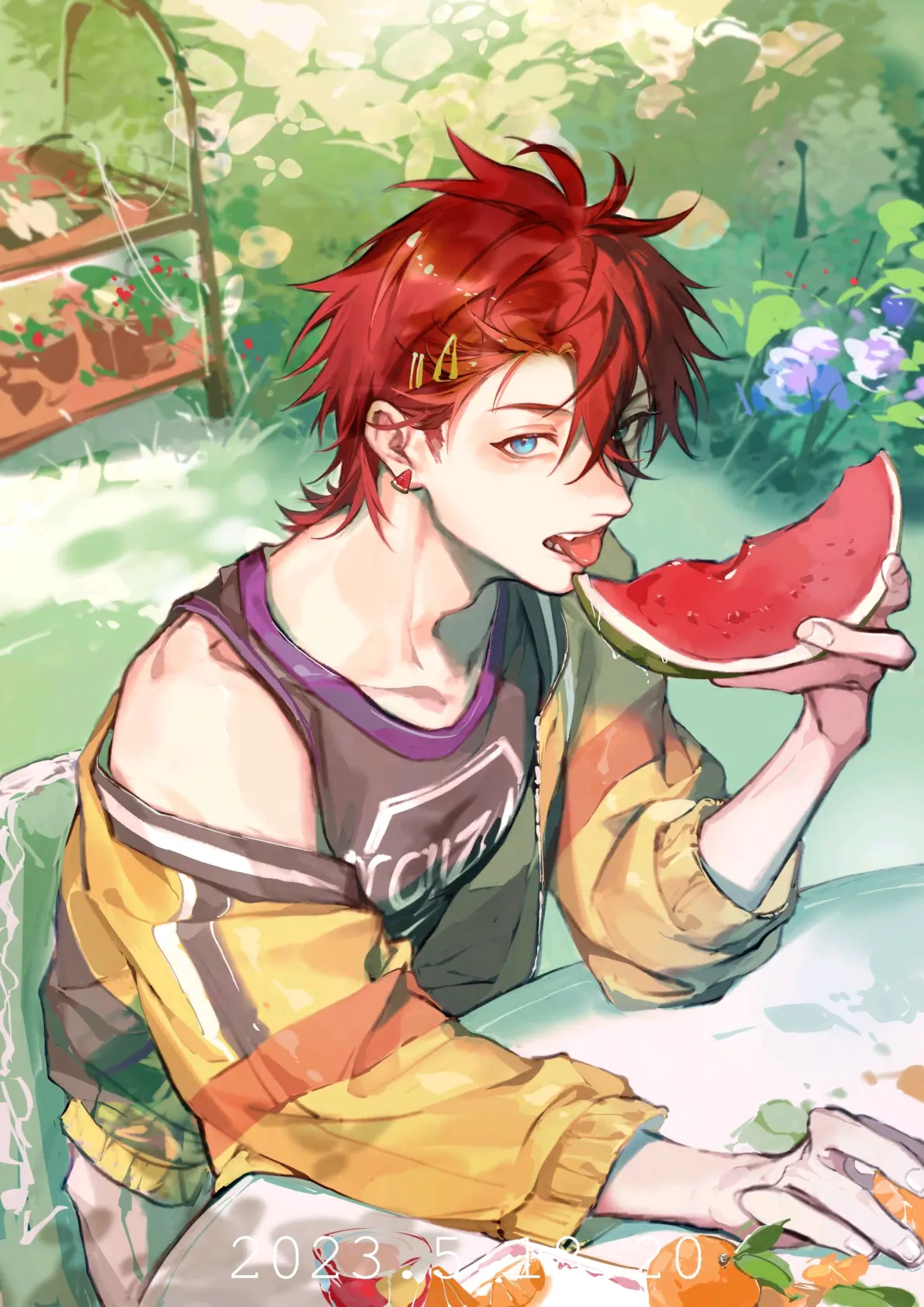 图片[11]-夏日回忆 – 西瓜插画特辑-忙忙软件库