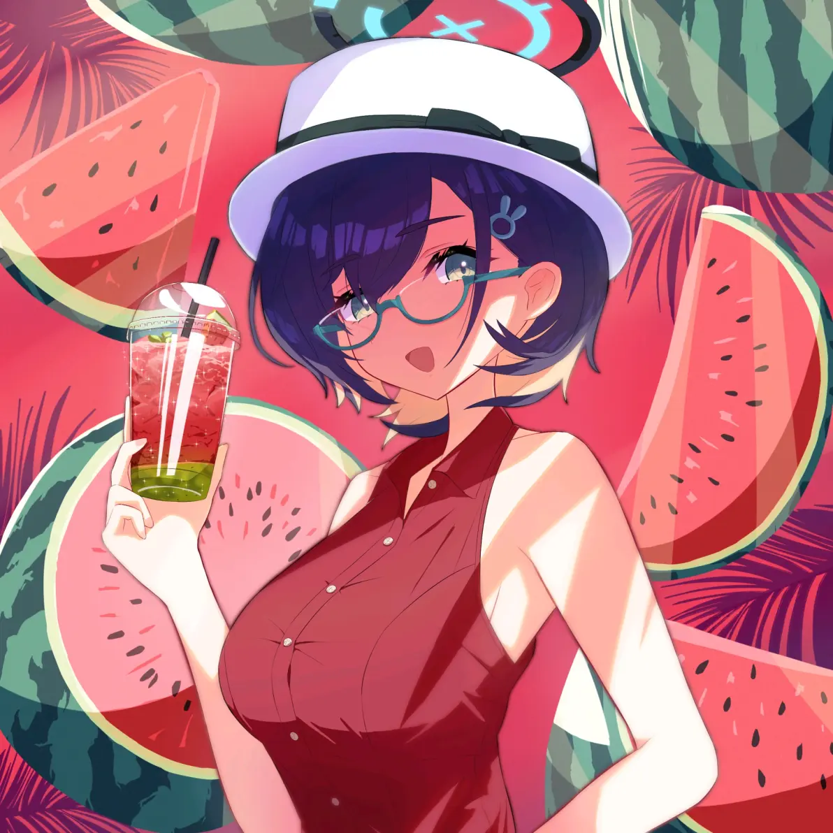 图片[12]-夏日回忆 – 西瓜插画特辑-忙忙软件库