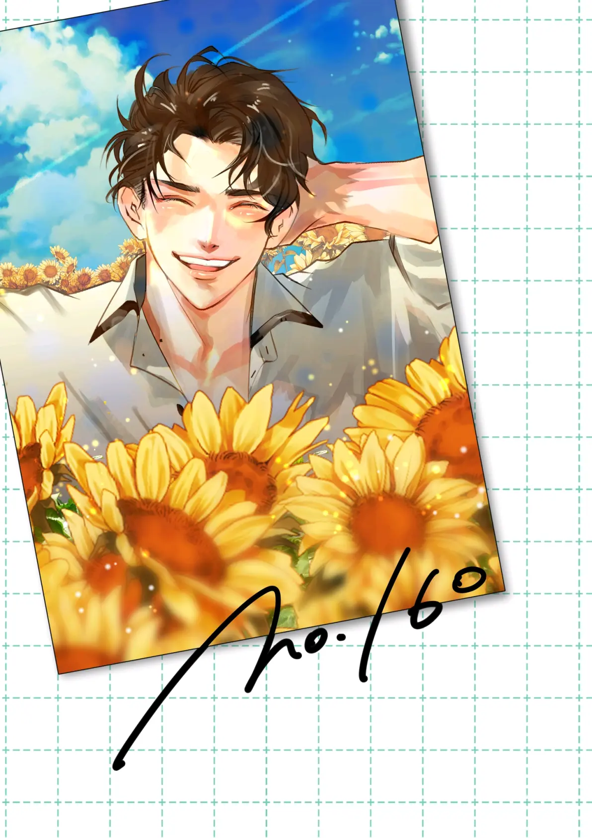 图片[8]-象征夏天的花卉 – 向日葵插画特辑-忙忙软件库