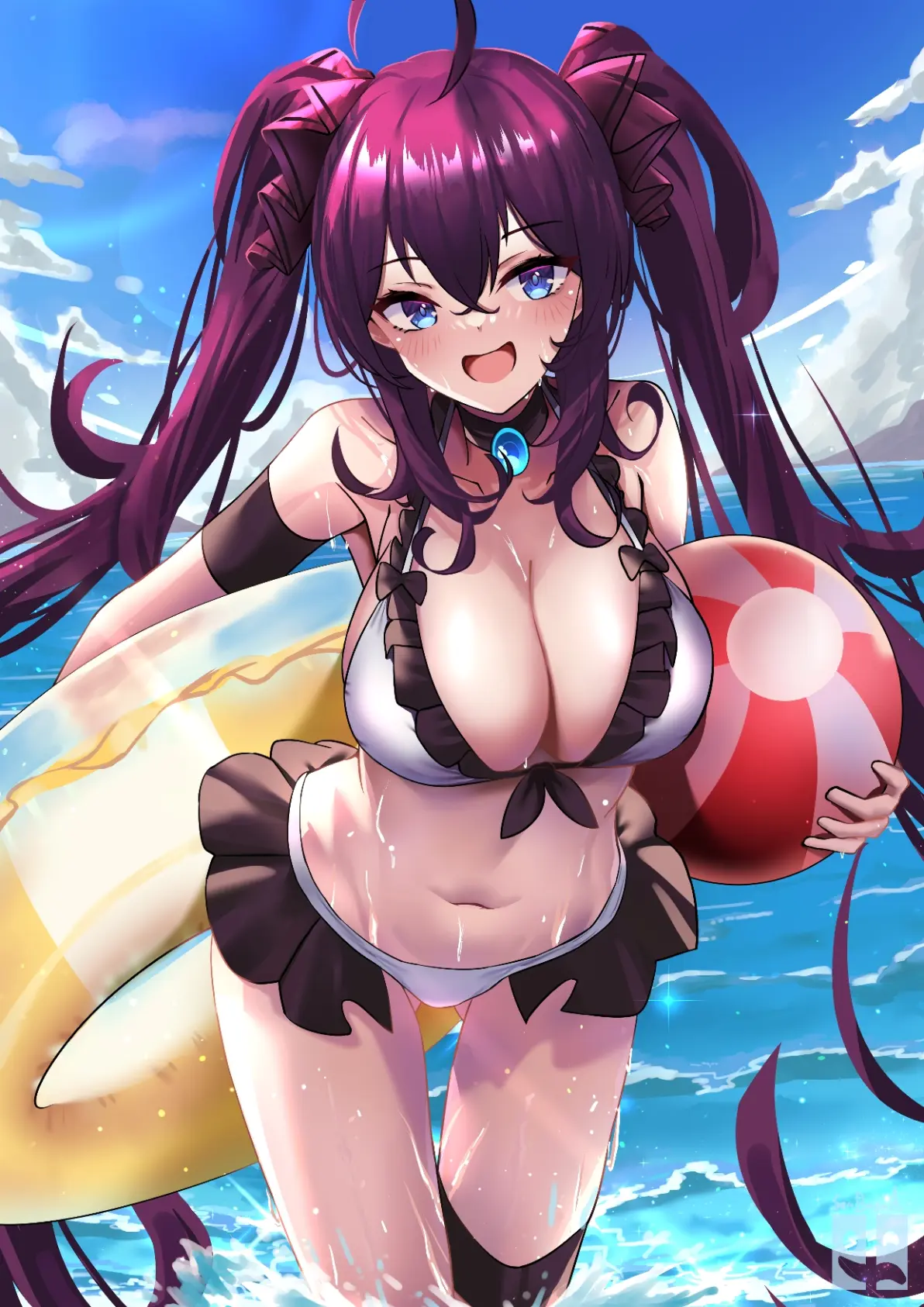 图片[13]-清凉一夏！ – 海边嬉戏插画特辑-忙忙软件库