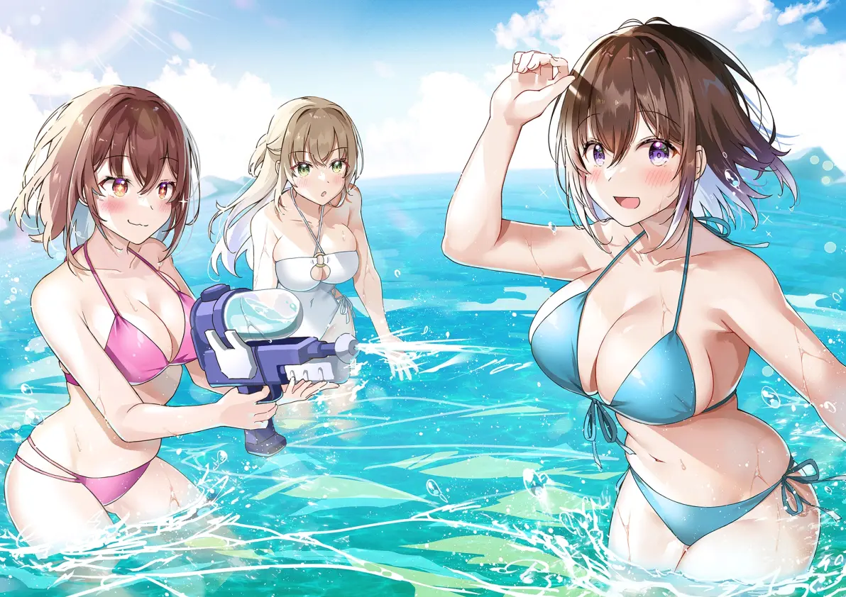 图片[11]-清凉一夏！ – 海边嬉戏插画特辑-忙忙软件库