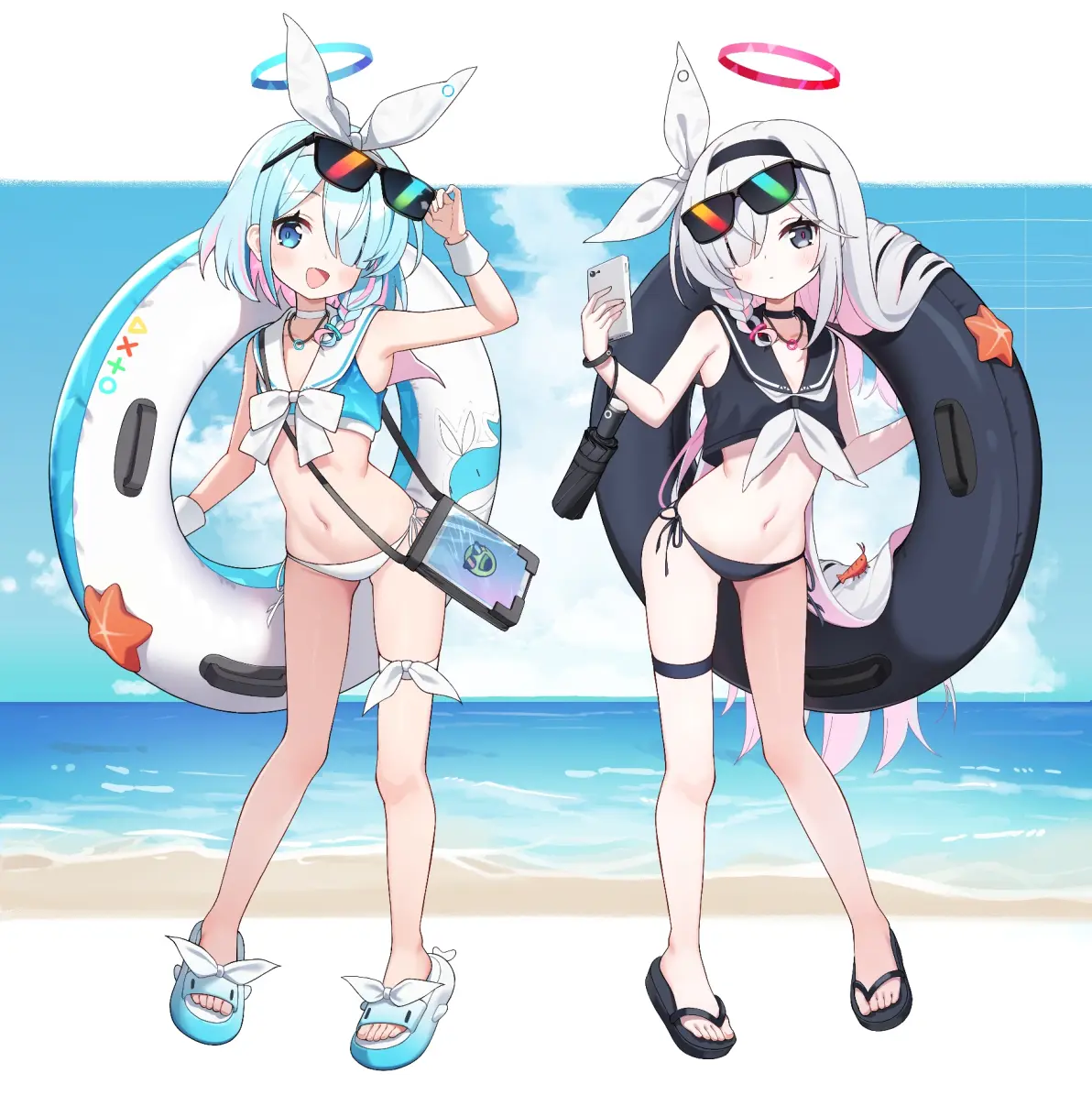 图片[11]-可爱水蓝翻领♡ – 水手凤穿搭插画特辑-忙忙软件库