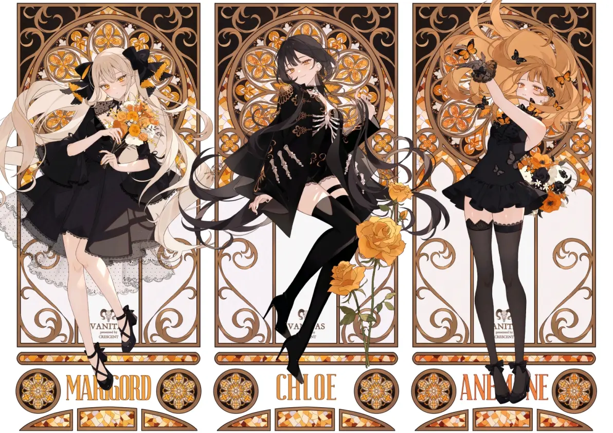 图片[1]-美得令人屏息 – 女子插画特辑-忙忙软件库