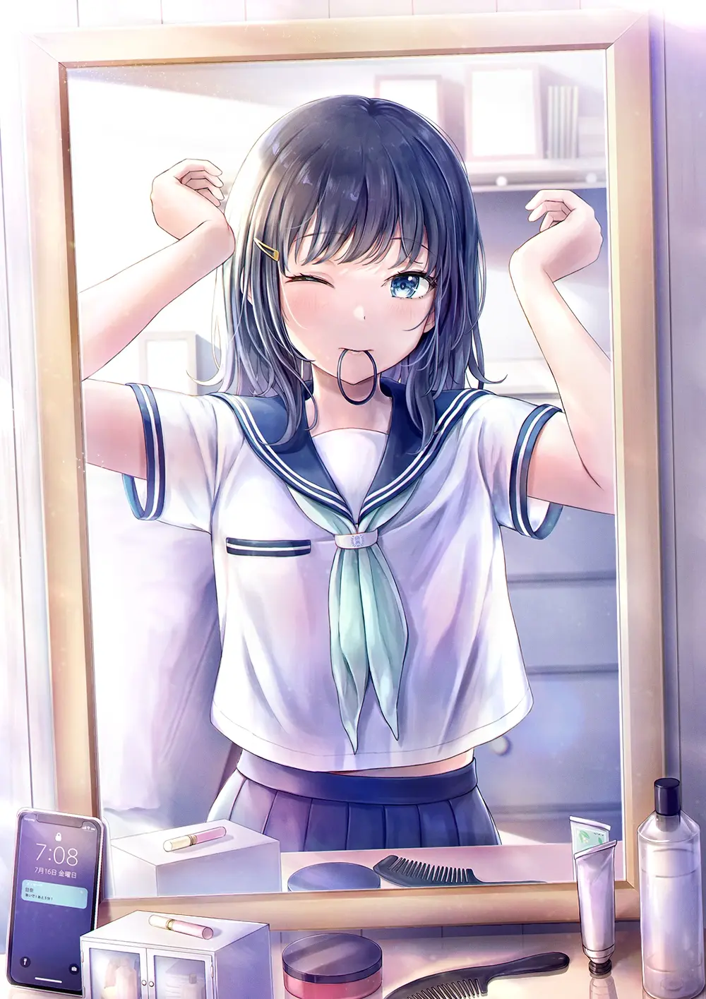 图片[6]-效率至上♪ – 咬着发圈插画特辑-忙忙软件库