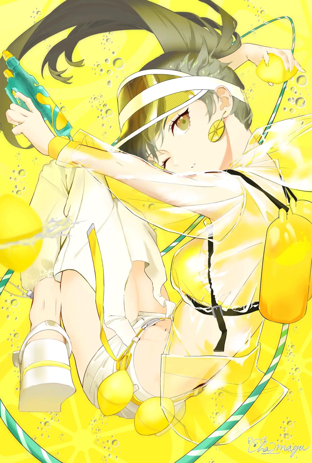 图片[6]-可爱又防晒♡ – 无顶遮阳帽插画特辑-忙忙软件库