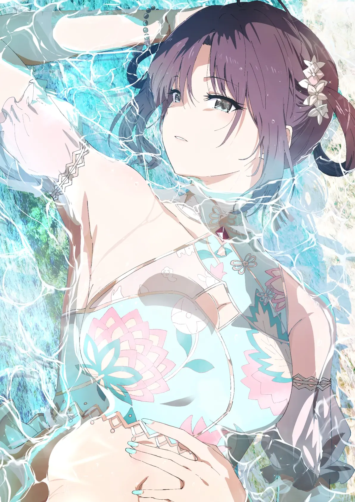 图片[3]-透明又清凉 – 浸在水中插画特辑-忙忙软件库