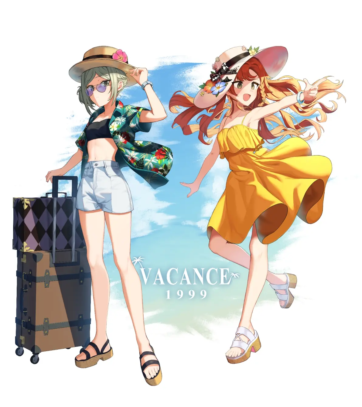 图片[7]-轻便舒适♡ – 凉鞋插画特辑-忙忙软件库