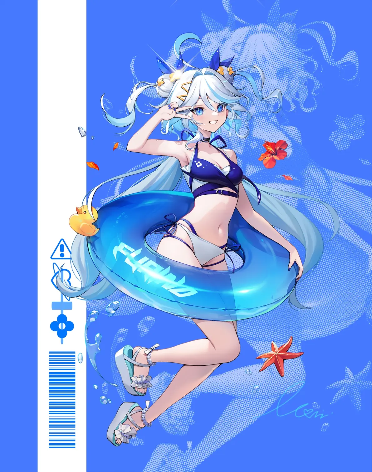 图片[9]-轻便舒适♡ – 凉鞋插画特辑-忙忙软件库