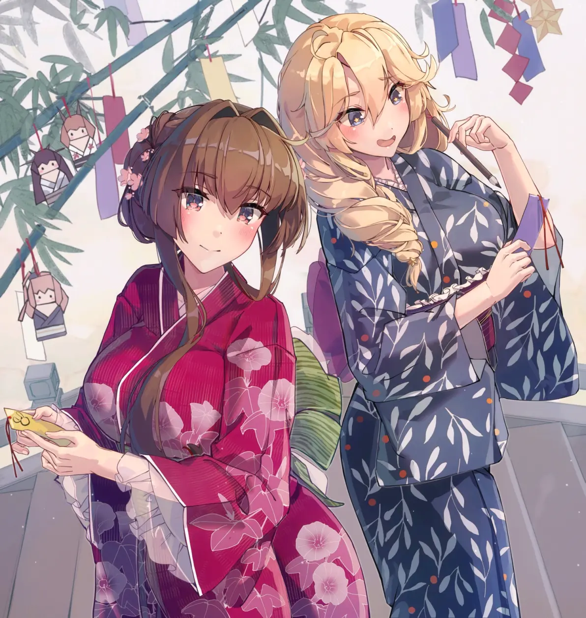 图片[7]-夏日风情♡ – 浴衣女子插画特辑-忙忙软件库