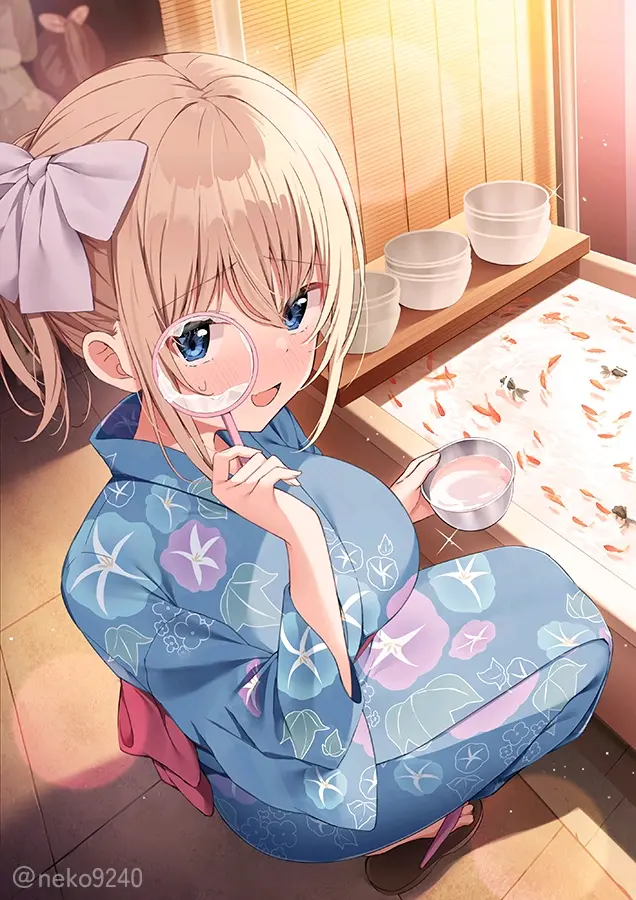 图片[6]-夏日风情♡ – 浴衣女子插画特辑-忙忙软件库