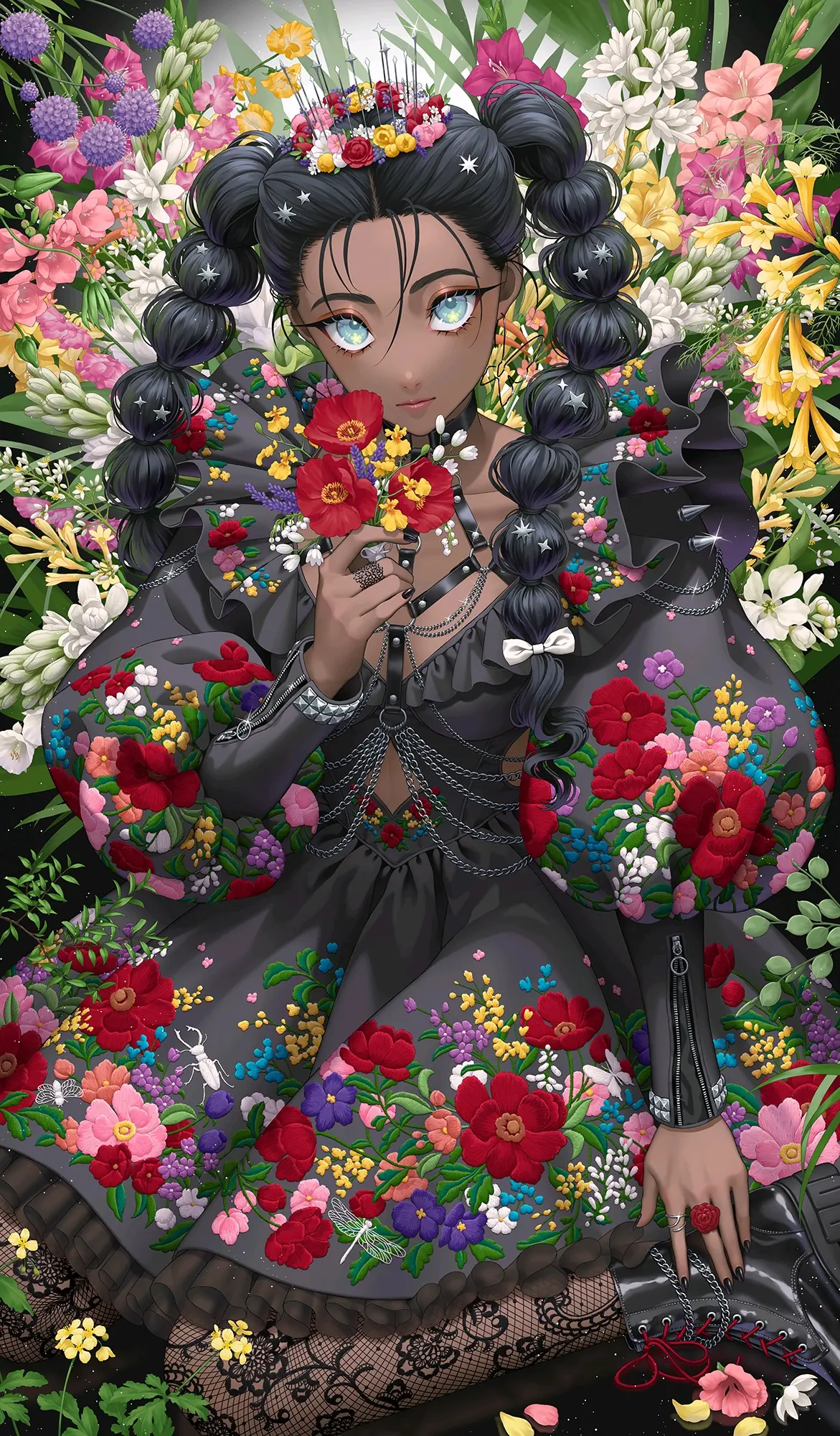 图片[1]-优雅魅力 – 黑色连衣裙插画特辑-忙忙软件库