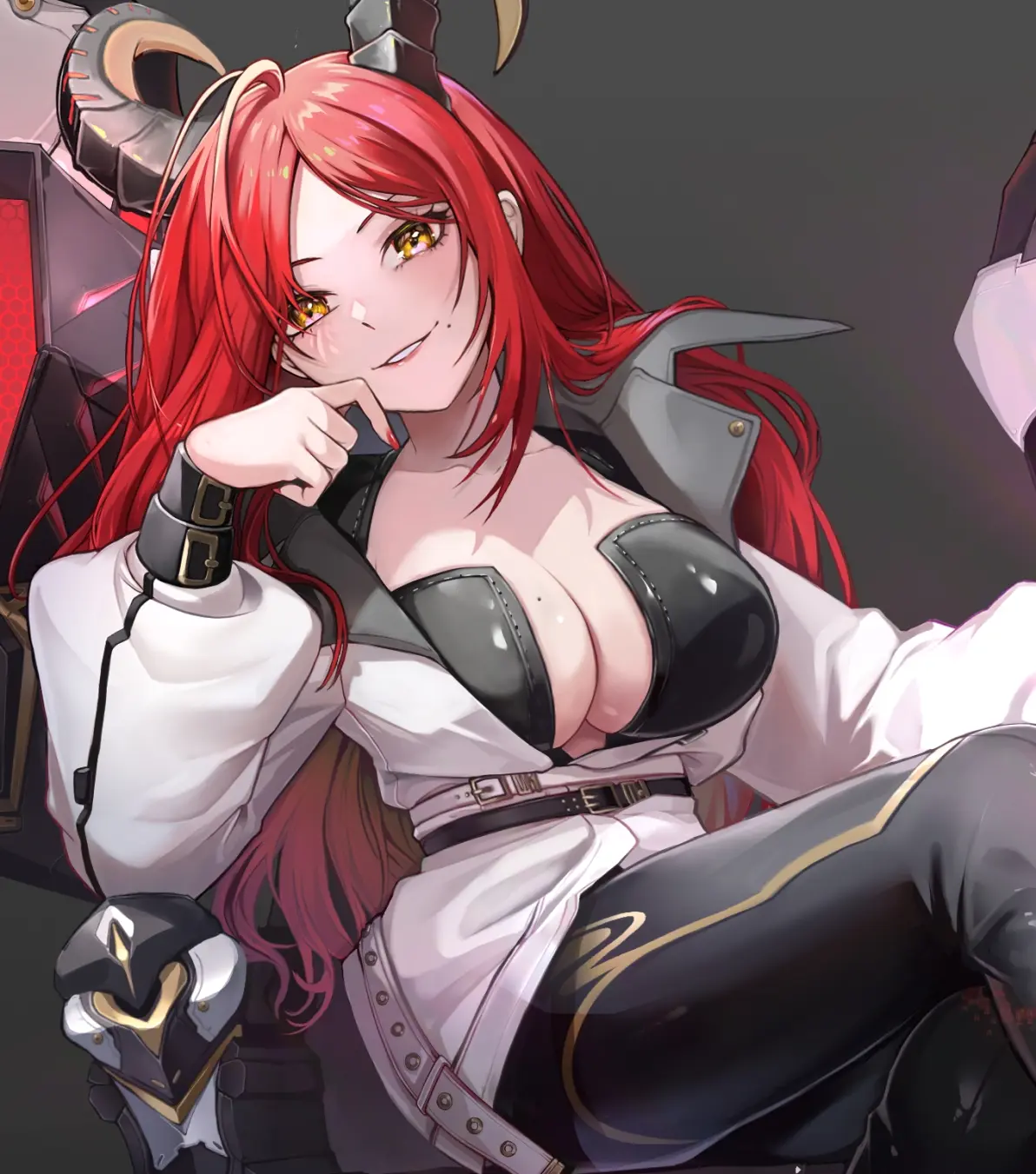 图片[11]-鲜艳又可爱♡ – 红发女子插画特辑-忙忙软件库