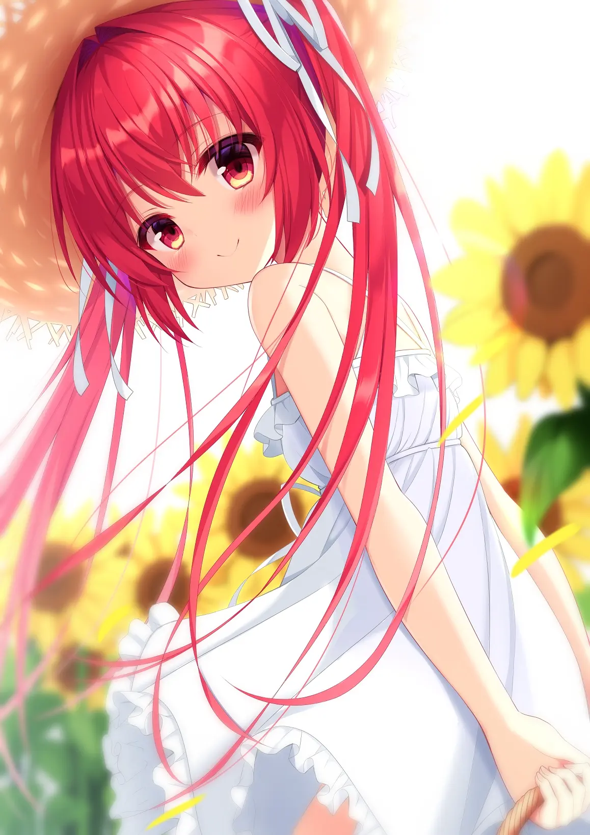 图片[8]-鲜艳又可爱♡ – 红发女子插画特辑-忙忙软件库