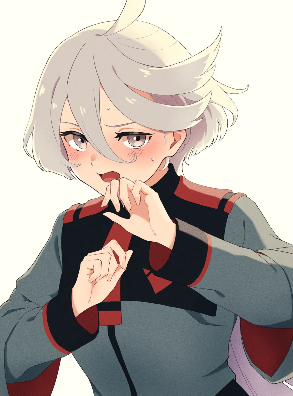 图片[2]-通红的脸颊 – 脸红女子插画特辑-忙忙软件库