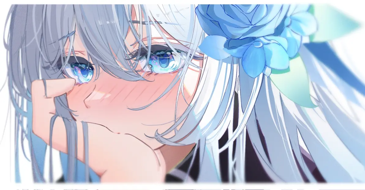 图片[12]-通红的脸颊 – 脸红女子插画特辑-忙忙软件库