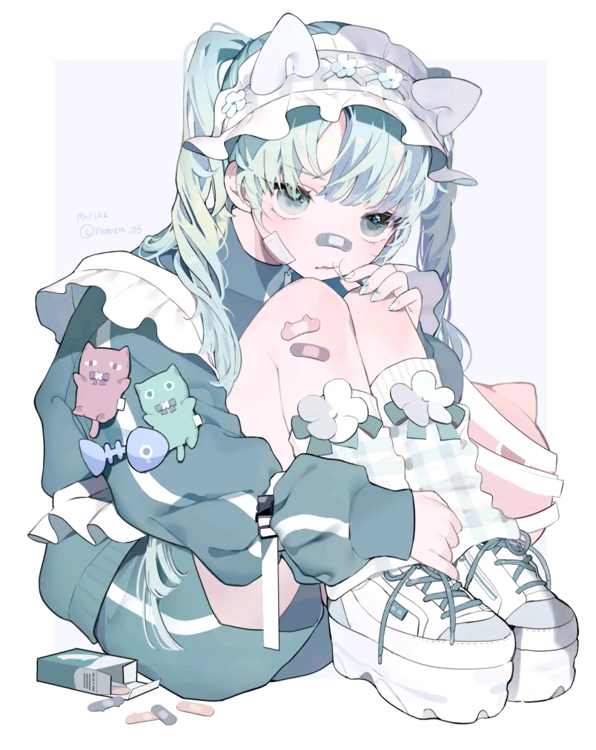 图片[6]-休闲又可爱♡ – 运动女仆装插画特辑-忙忙软件库