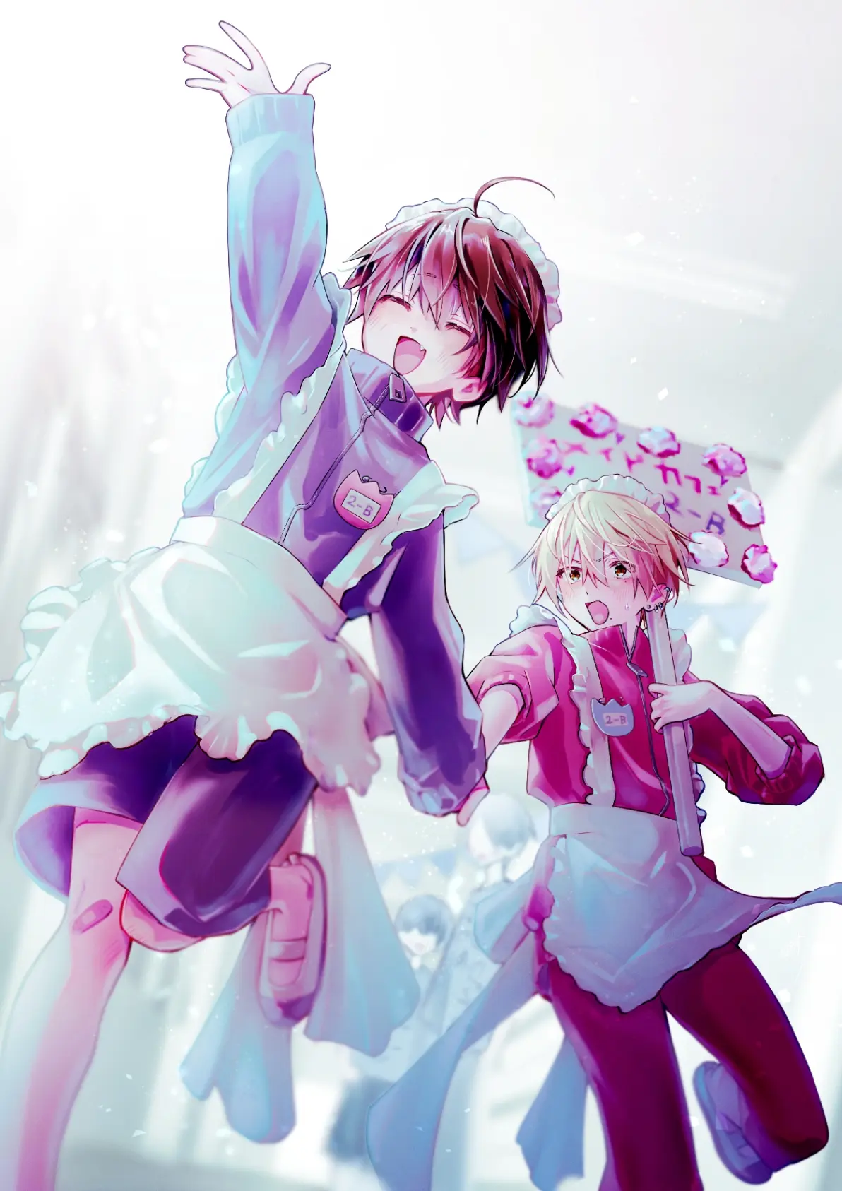 图片[8]-休闲又可爱♡ – 运动女仆装插画特辑-忙忙软件库