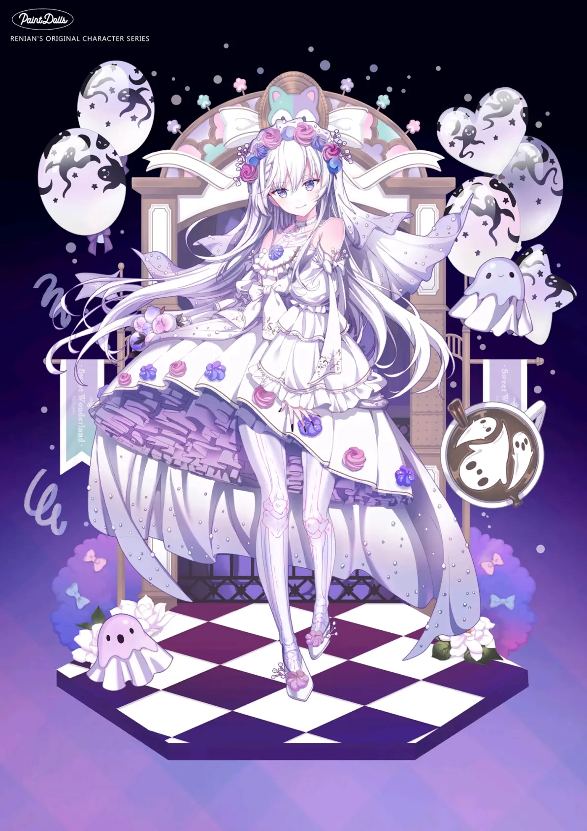 图片[2]-包裹幸福的瞬间♡ – 婚纱插画特辑-忙忙软件库