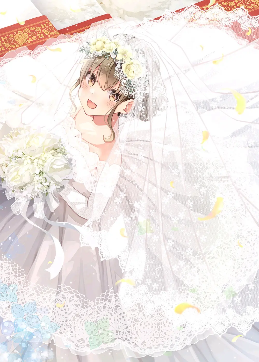 图片[12]-包裹幸福的瞬间♡ – 婚纱插画特辑-忙忙软件库