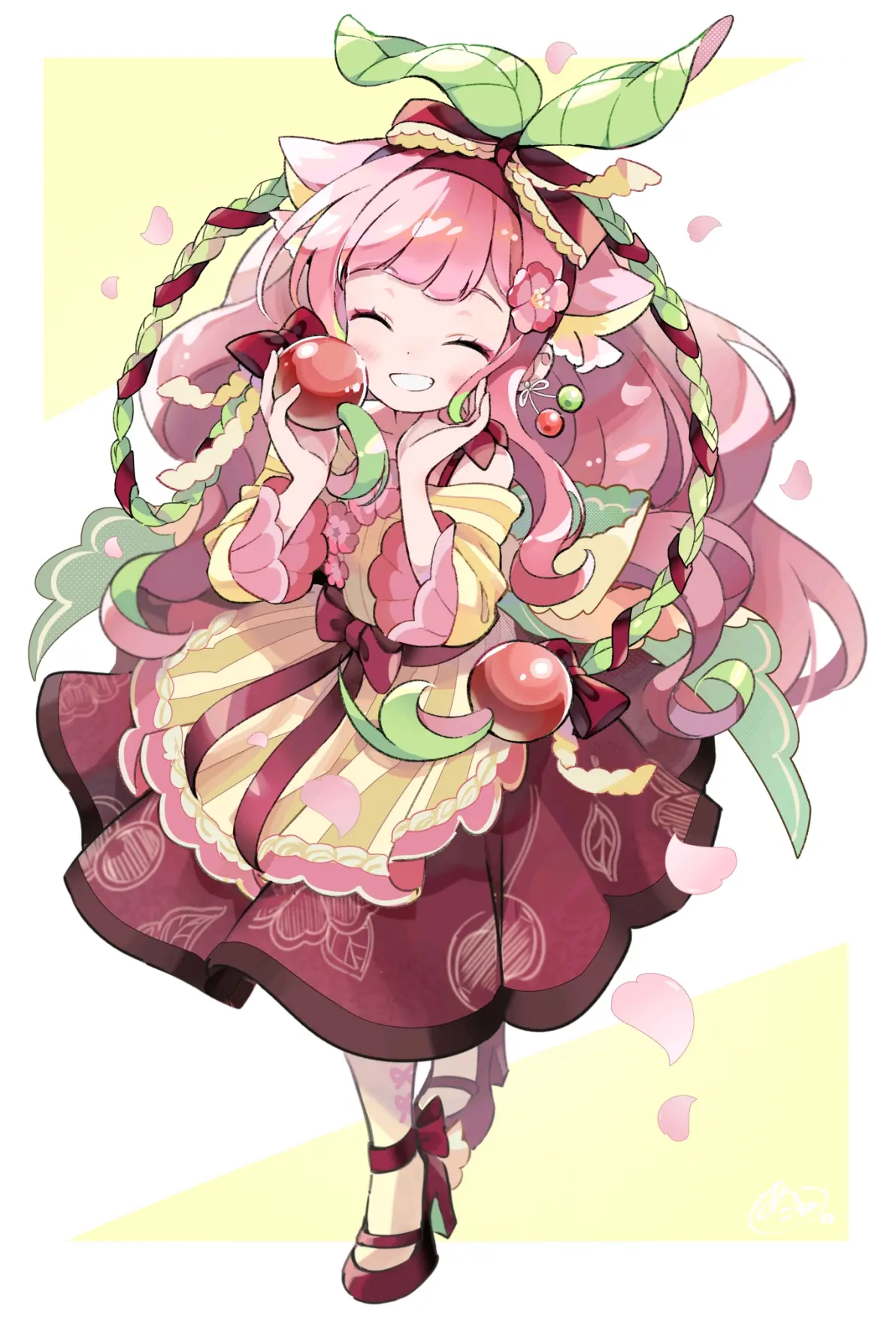 图片[1]-酸甜可口！ – 樱桃插画特辑-忙忙软件库