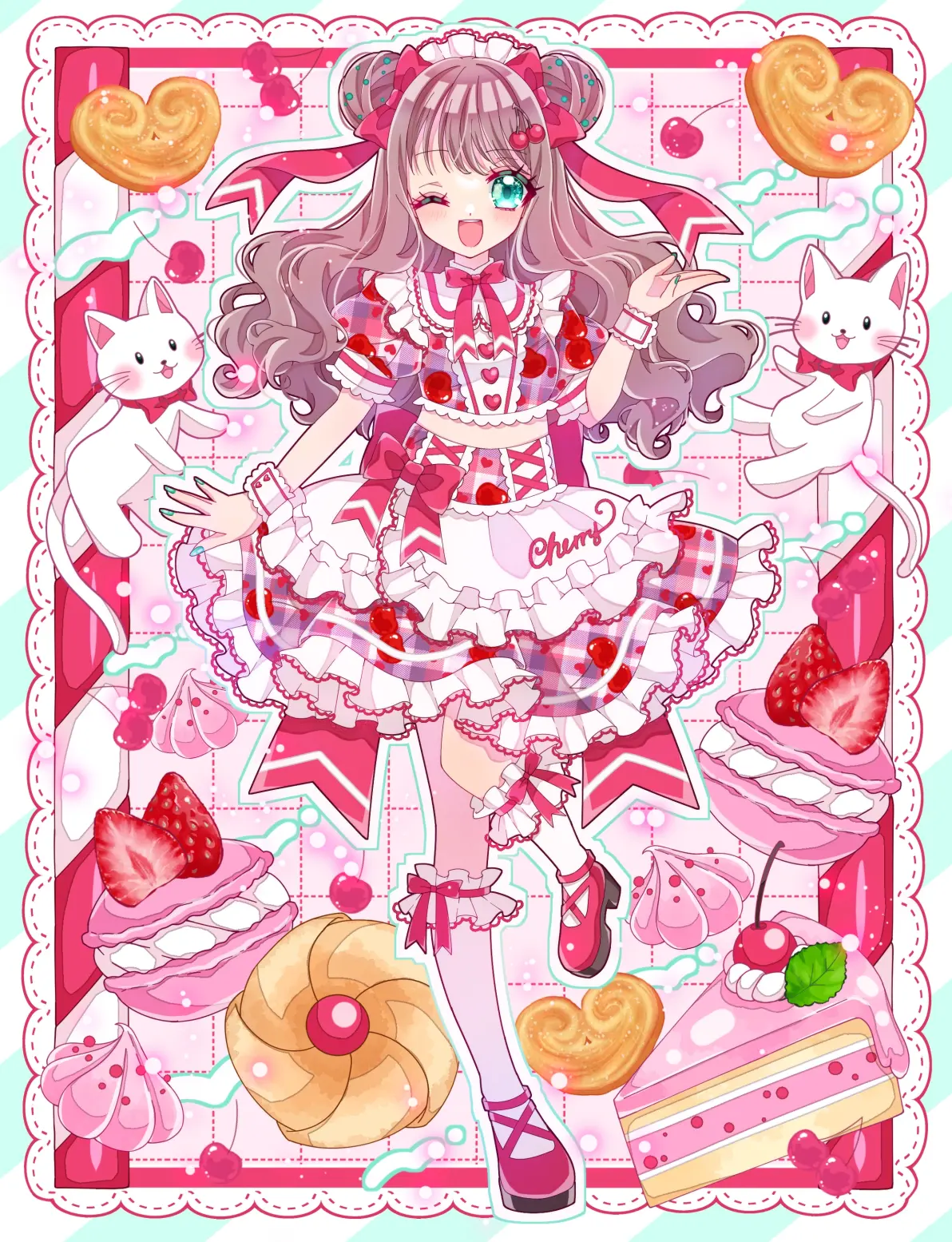 图片[5]-酸甜可口！ – 樱桃插画特辑-忙忙软件库