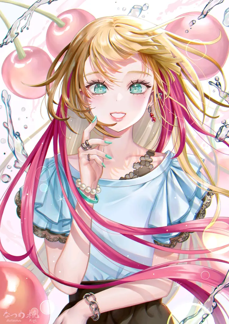 图片[10]-酸甜可口！ – 樱桃插画特辑-忙忙软件库