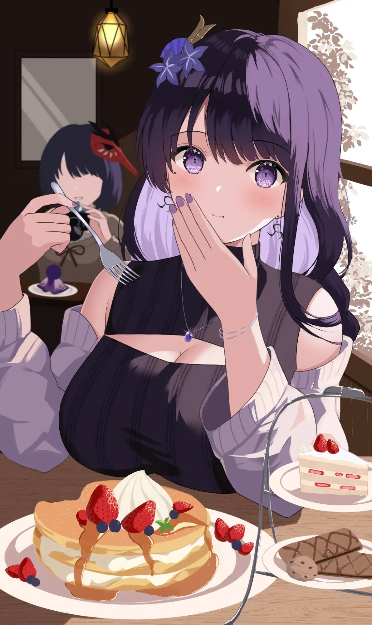 图片[5]-柔软的重量感♡ – 托胸插画特辑-忙忙软件库