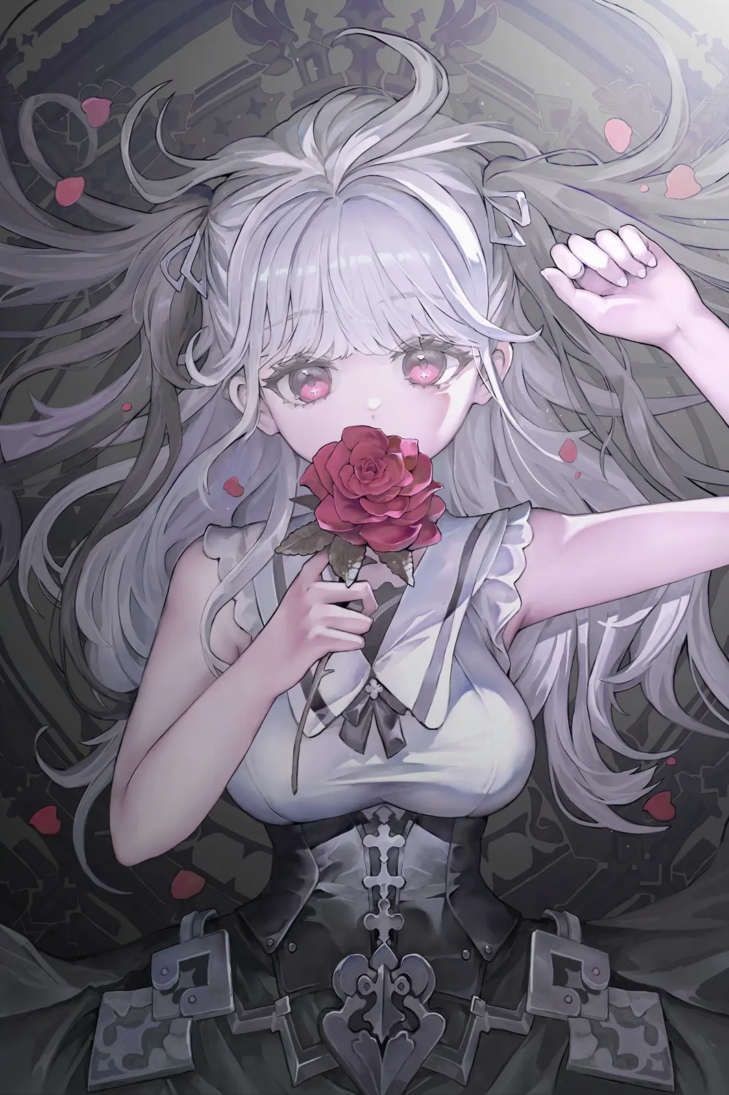 图片[9]-贴近双唇 – 花在嘴边插画特辑-忙忙软件库