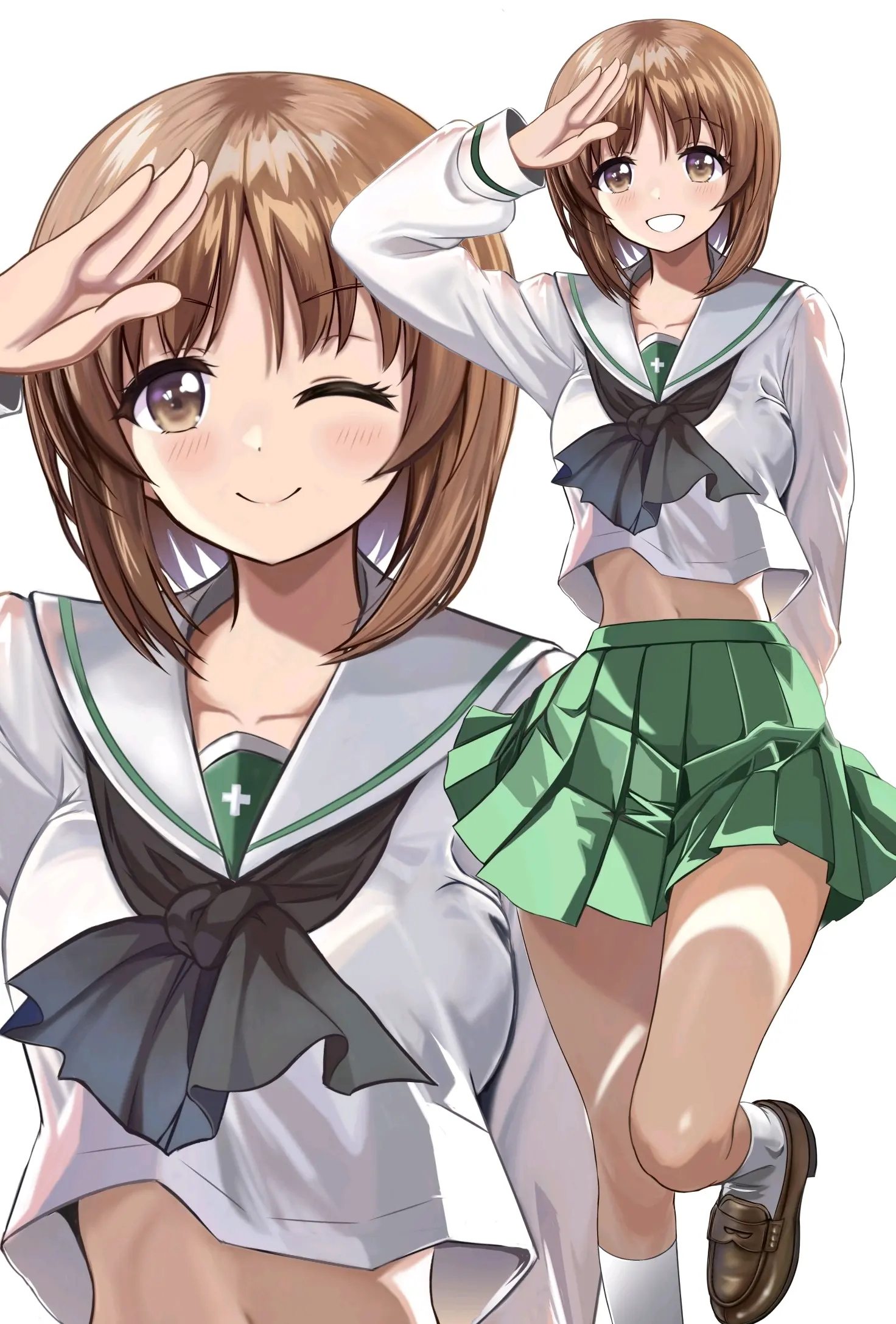 图片[2]-与校服绝配♡ – 乐福鞋插画特辑-忙忙软件库