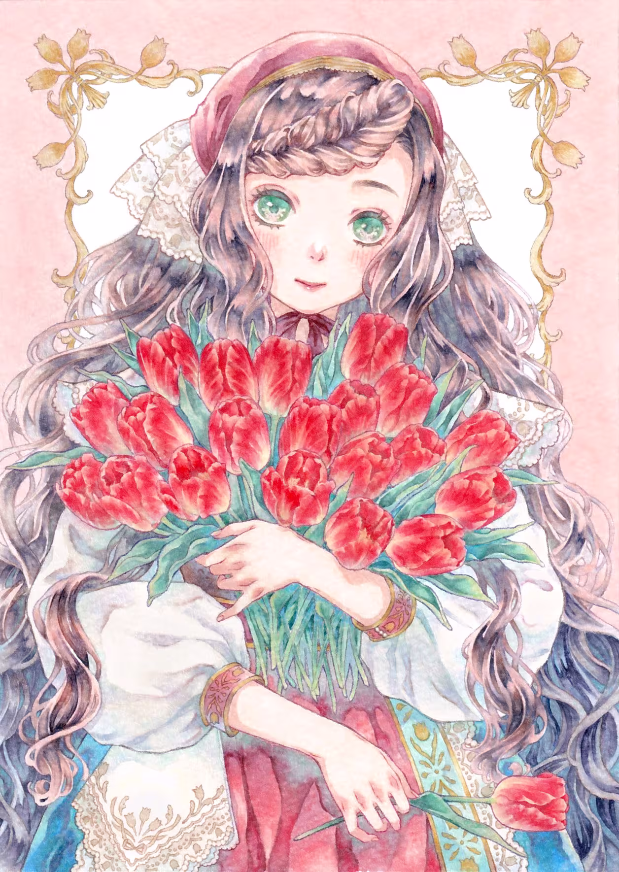 图片[2]-灌注思念 -郁金香插画特辑-忙忙软件库