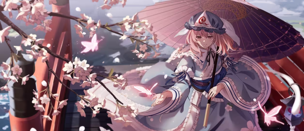 图片[9]-优雅和风 – 日式油纸伞插画特辑-忙忙软件库